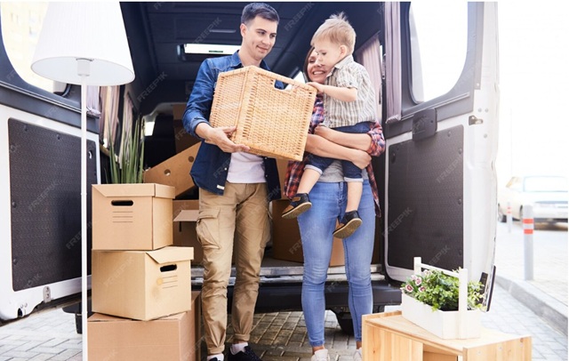 stěhování věcí